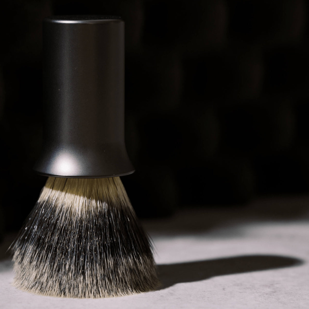 Shaving Brush, Synthetic Silvertip, Matte Black