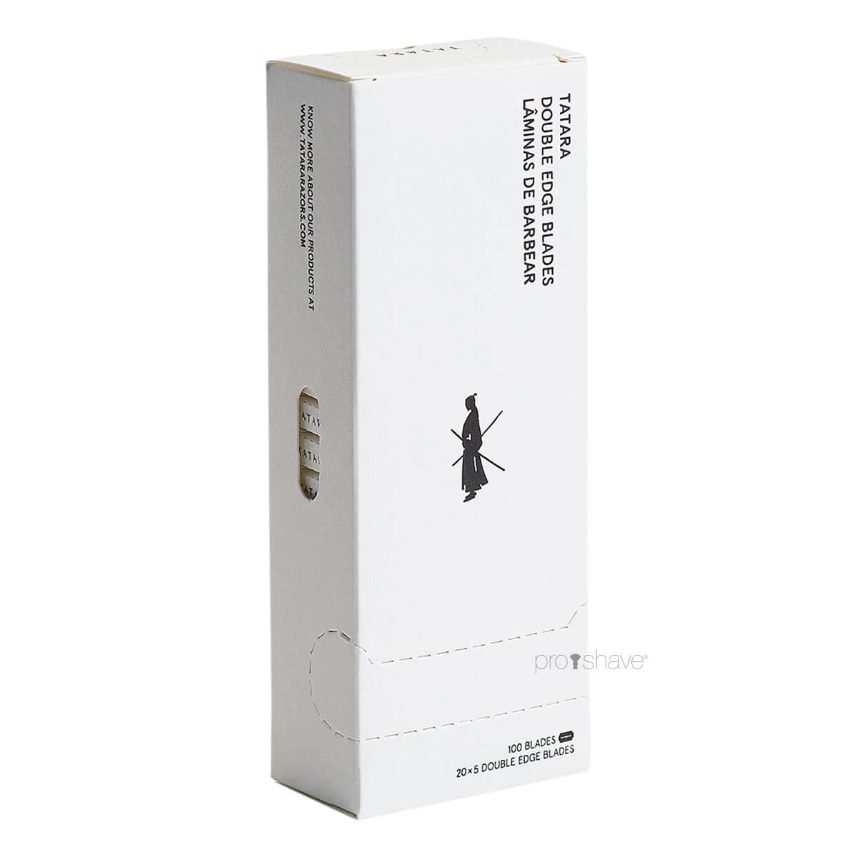 Platinum DE-Barber blades, 1 bar, 20x5 pcs (100 pcs)
