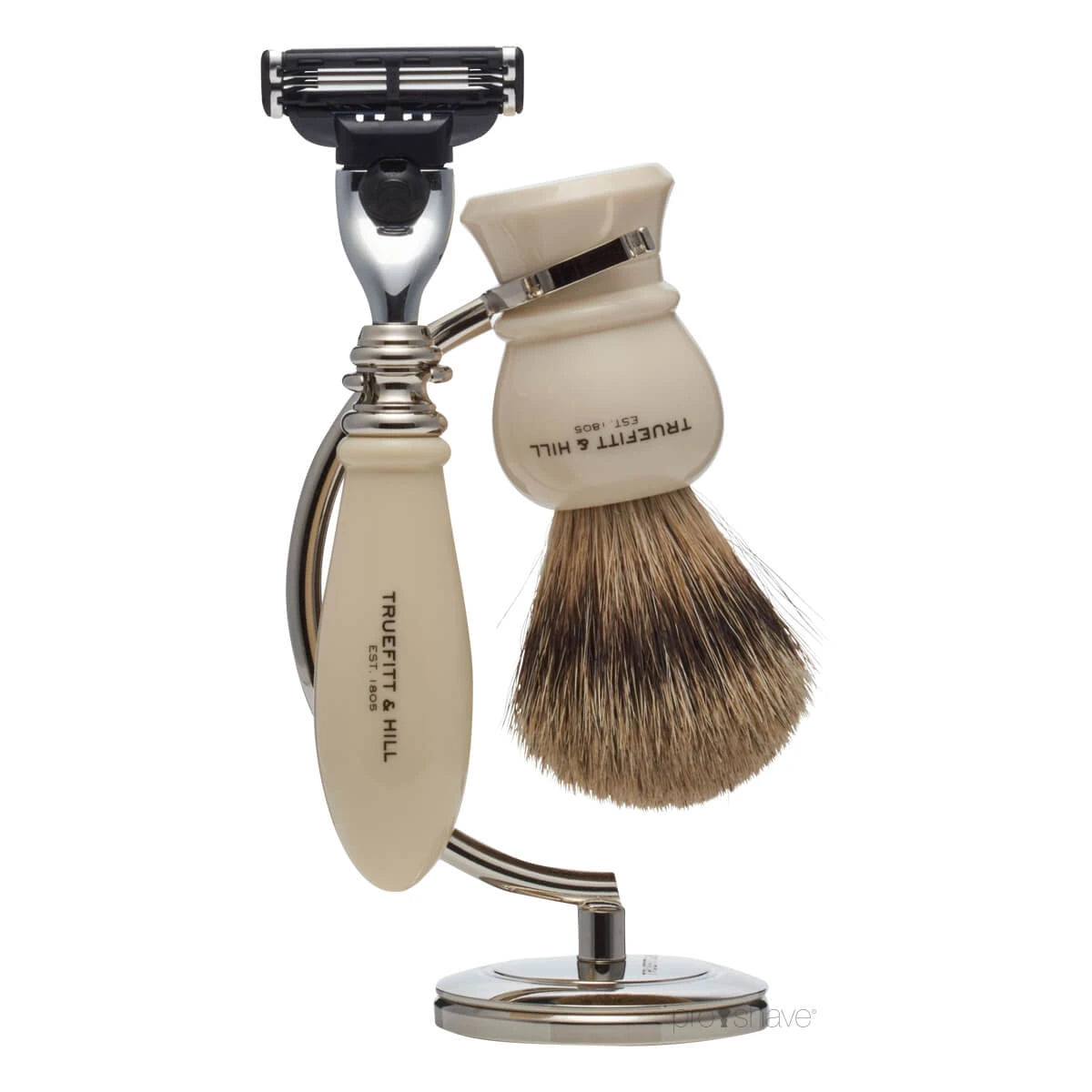 Holder for shaving brush and Shaver, Curved