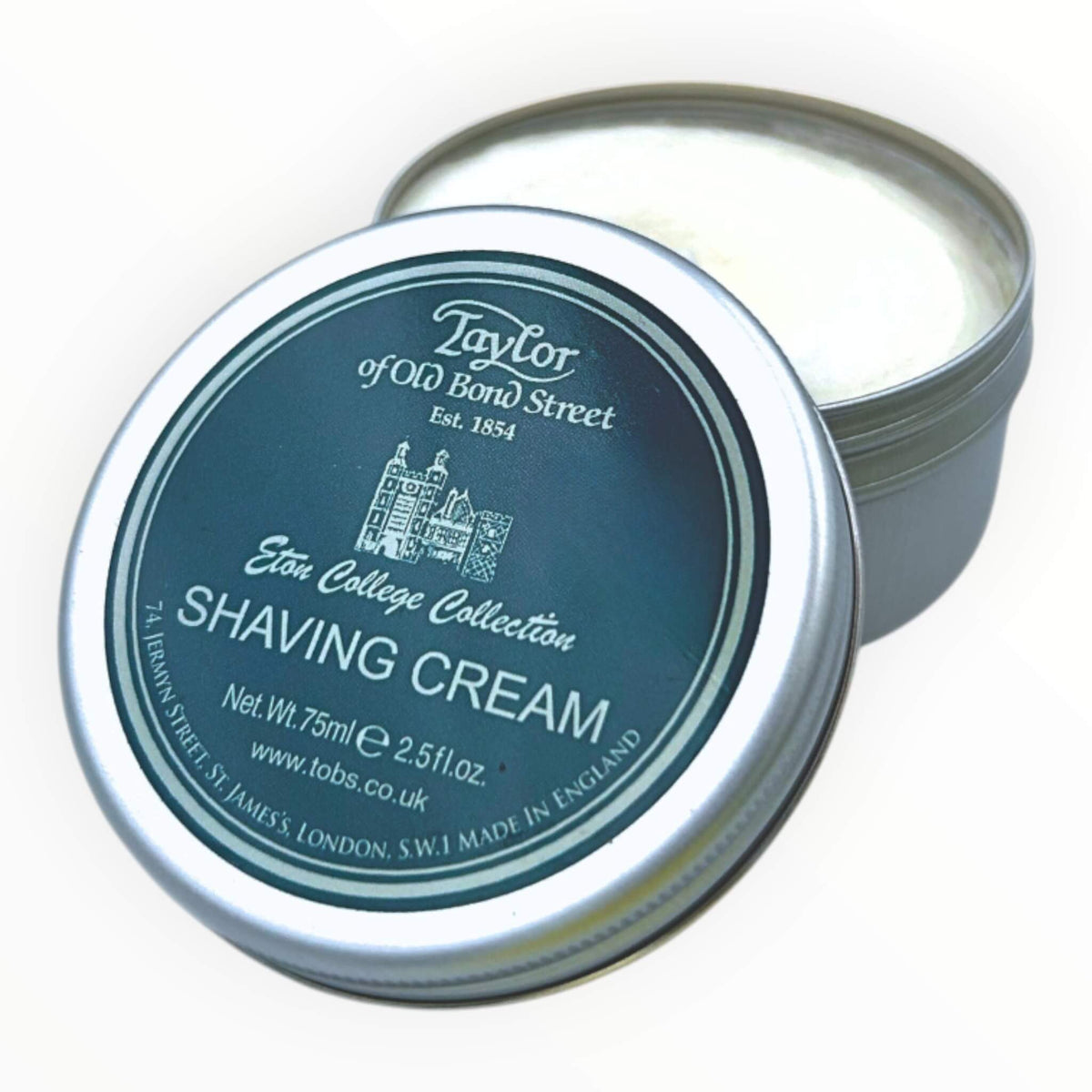 Shaving cream, Eton College, 75 ml.