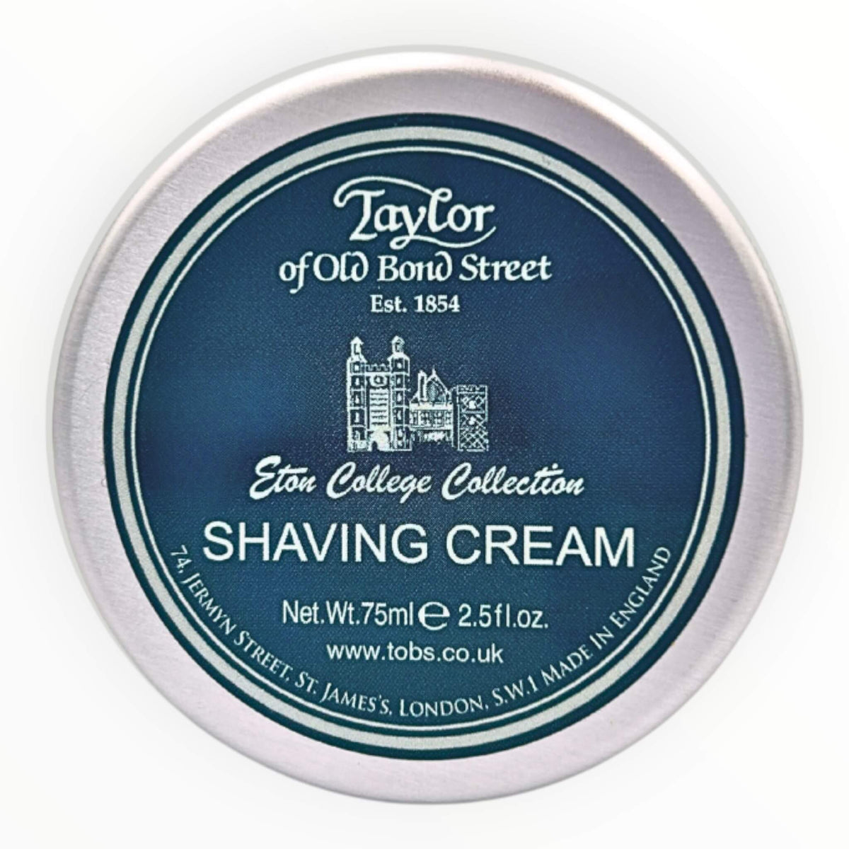 Shaving cream, Eton College, 75 ml.