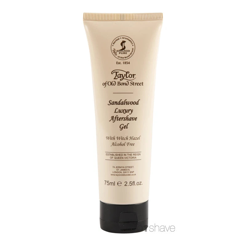Aftershave Gel, Sandalwood, 75 ml.