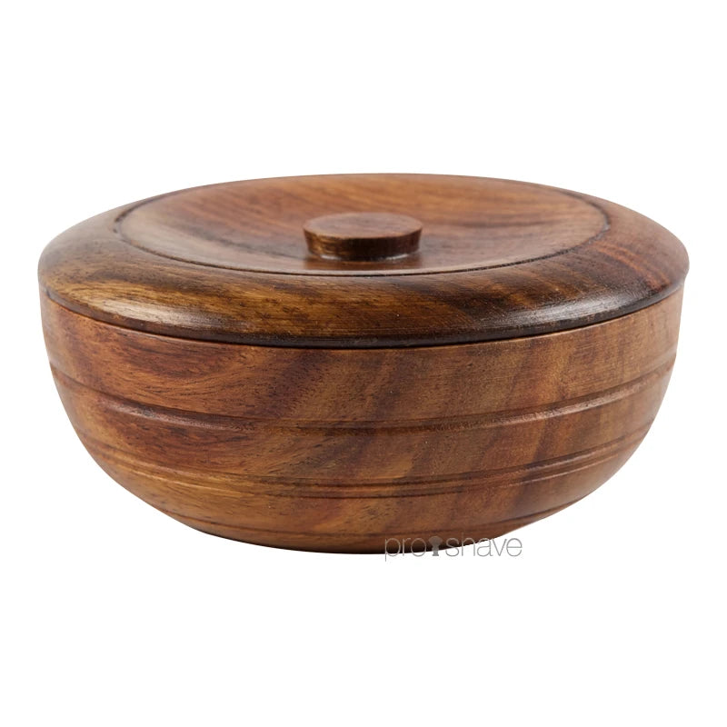 Wooden bowl with Shaving Soap, Sandalwood, 100 gr.