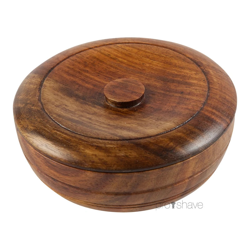 Wooden bowl with Shaving Soap, Sandalwood, 100 gr.