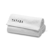 Shaving towel, White