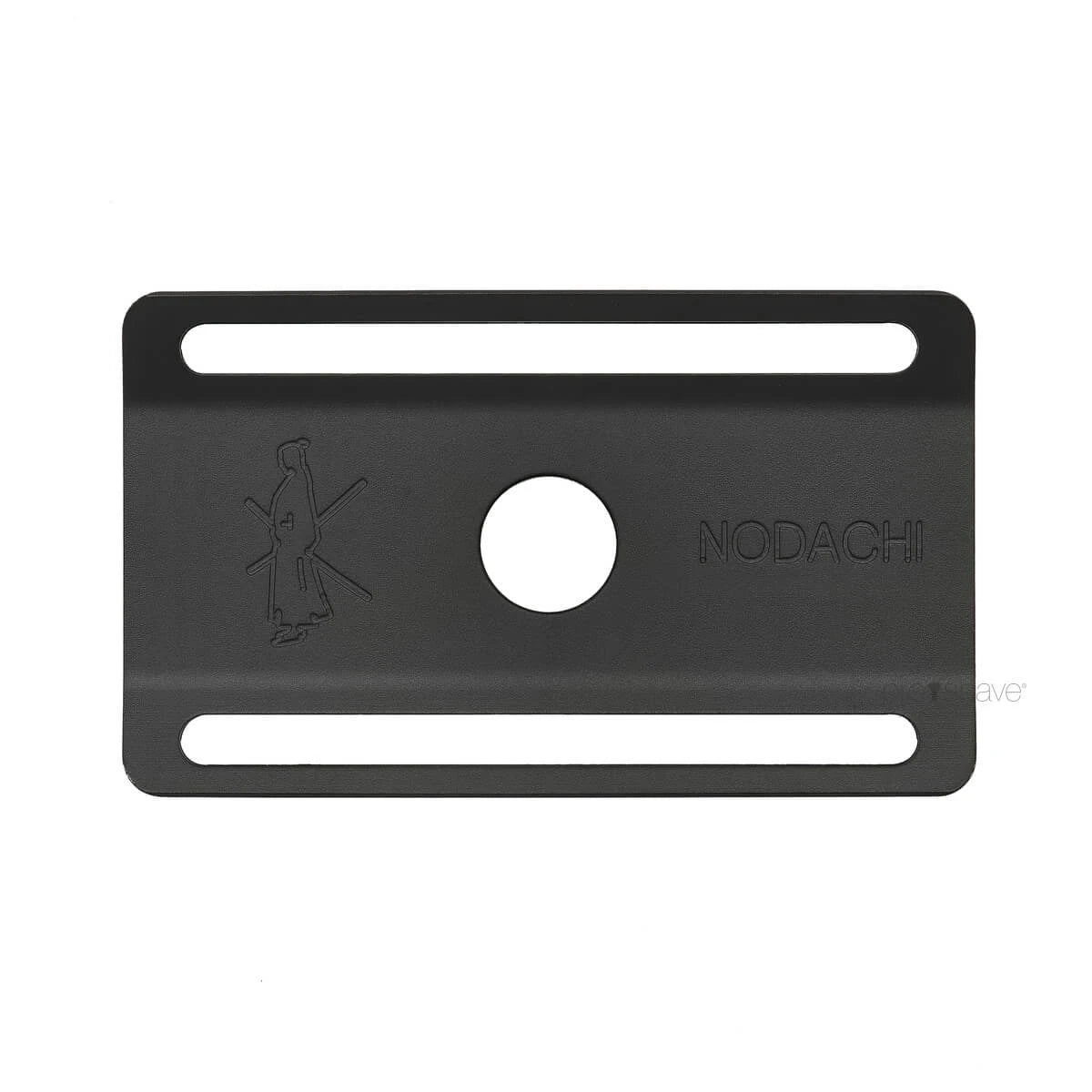 Masamune Nodachi Base Plate, Closed Comb, Stainless Steel - Dark