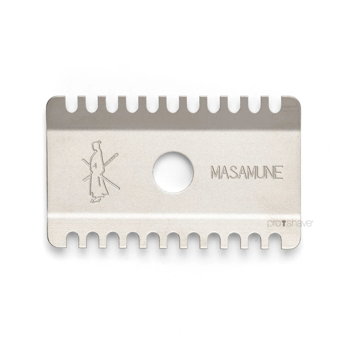 Masamune Base plate, Open comb, Stainless steel - Matte