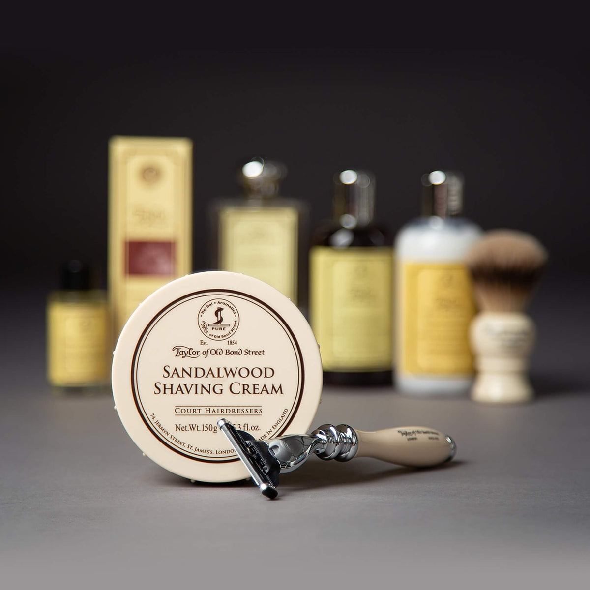 Shaving cream, Sandalwood, 150 gr.