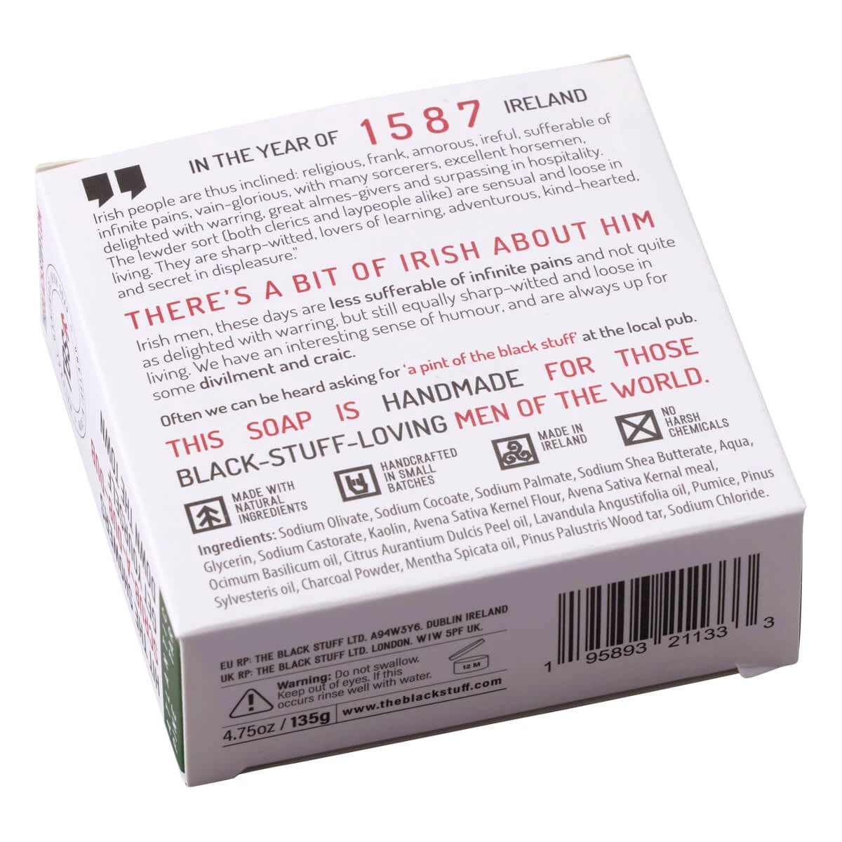 Soap, Atlantic Pine Tar, 135 g.