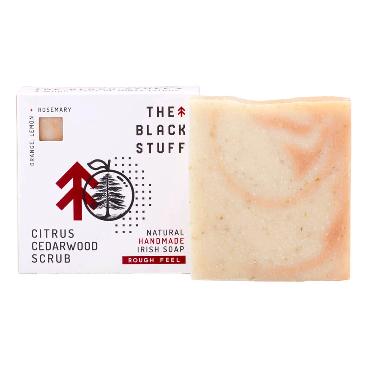 Soap, Citrus Cedarwood Scrub, 135 g.