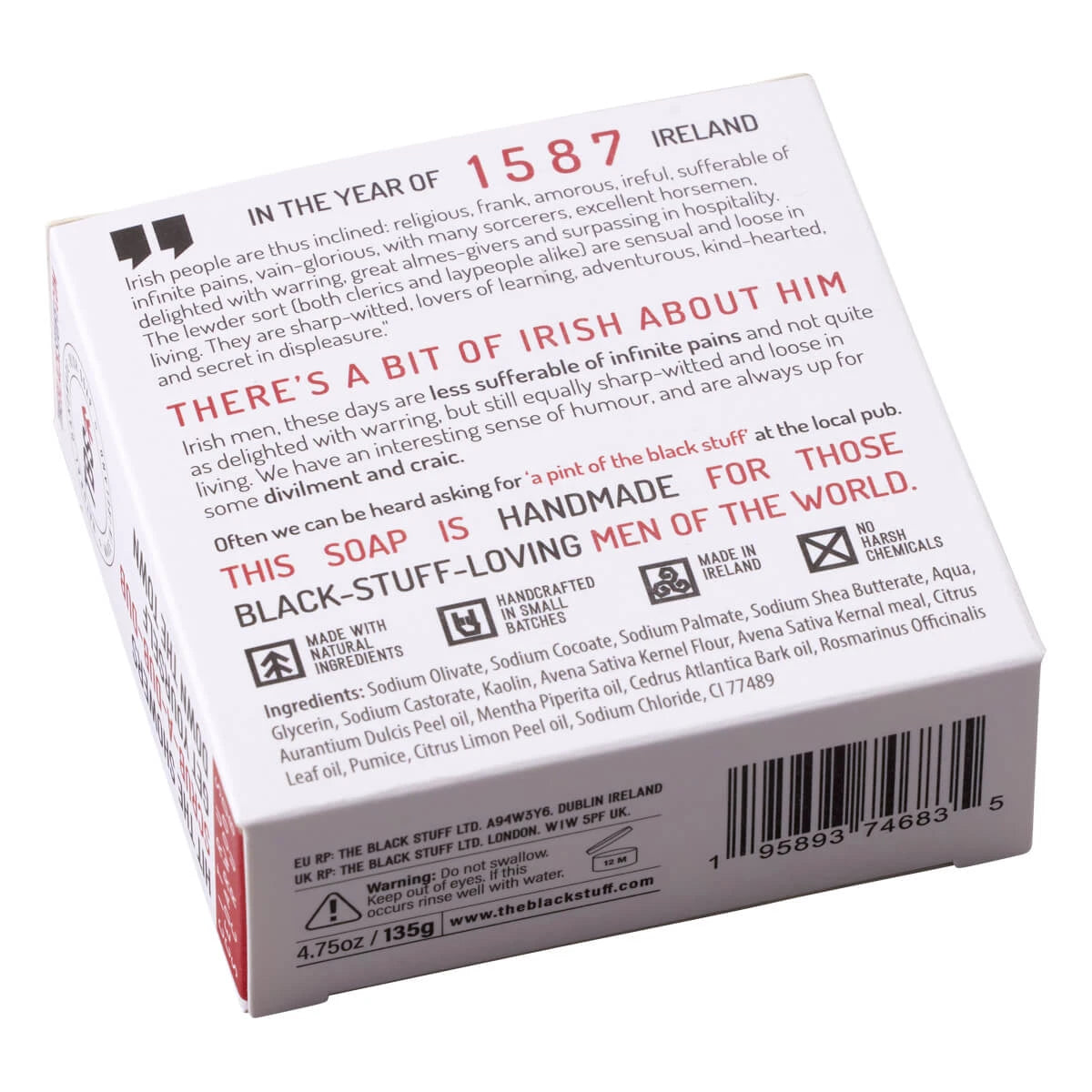 Soap, Citrus Cedarwood Scrub, 135 g.