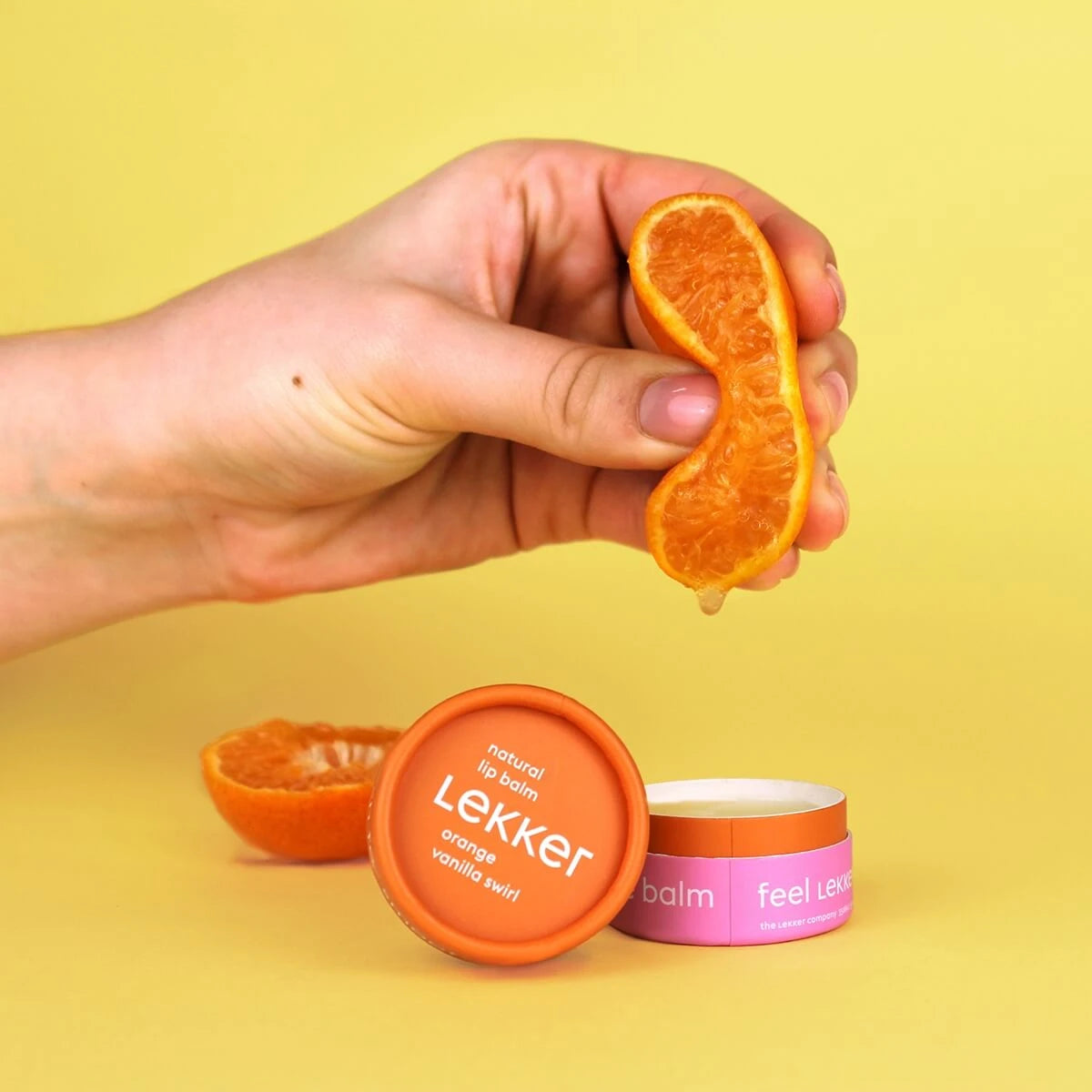 Lip Balm, Orange Vanilla Swirl, 8 g.