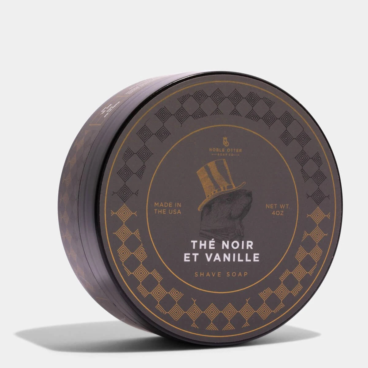 Shaving Soap, Black Tea and Vanilla, 118 ml.