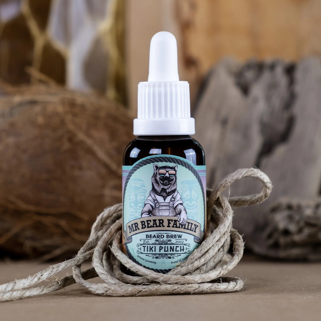 Beard Oil, Beard Brew Oil, Tiki Punch, 30 ml.