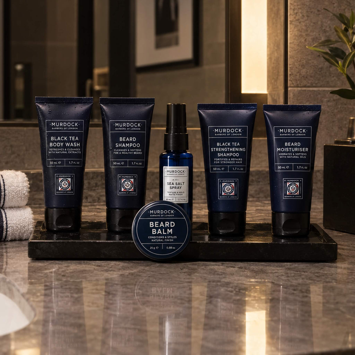 Strengthening Shampoo, Black Tea, Travel Size, 50 ml.