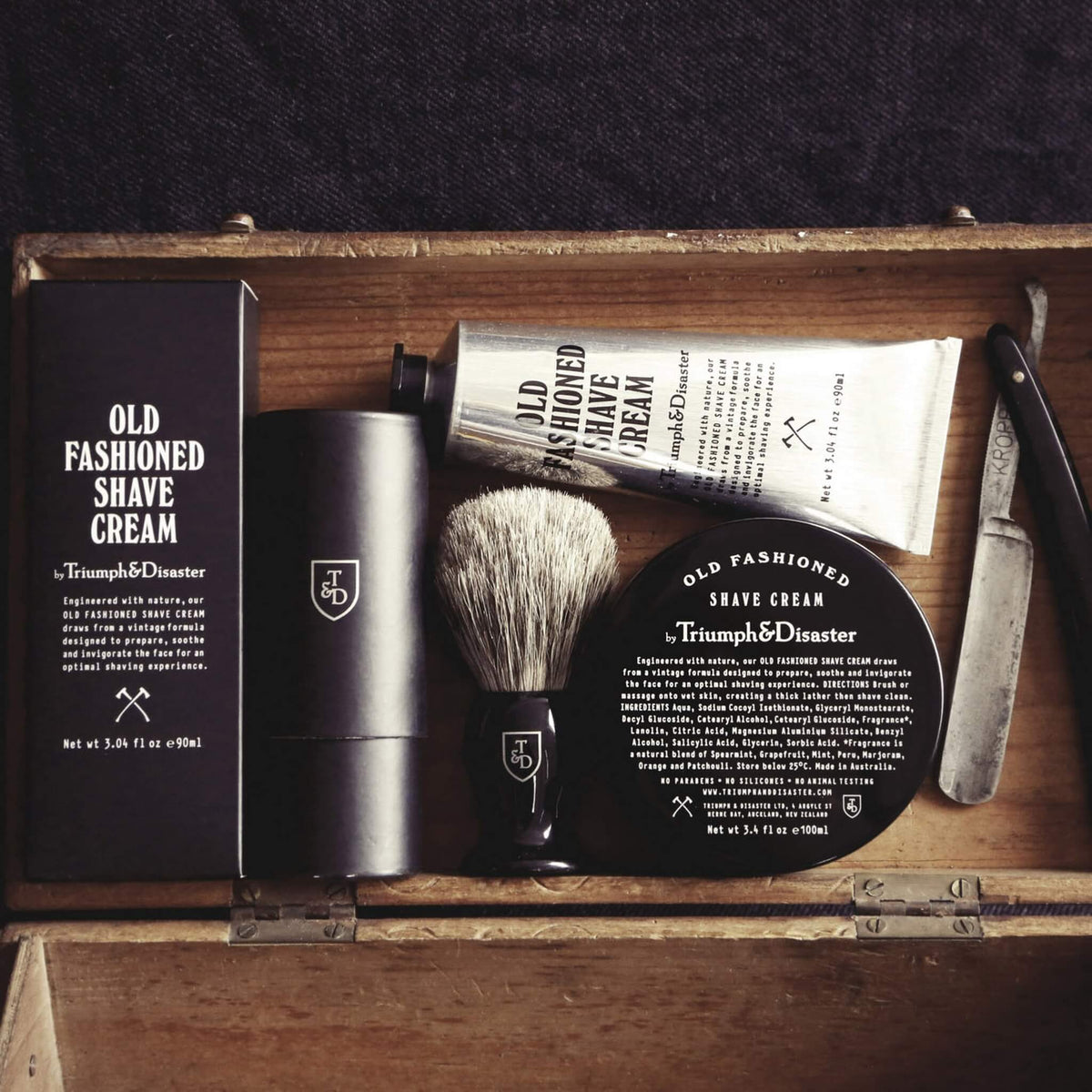 Old Fashioned Shave Cream, 100 ml.