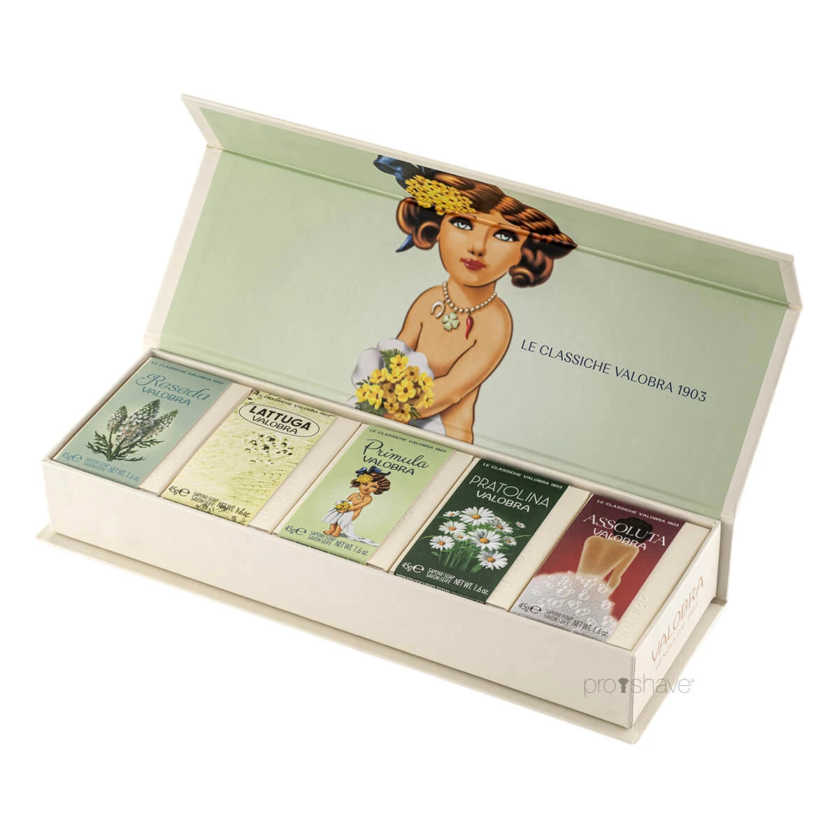 Gift box, Primula, 5 x 45 gr.