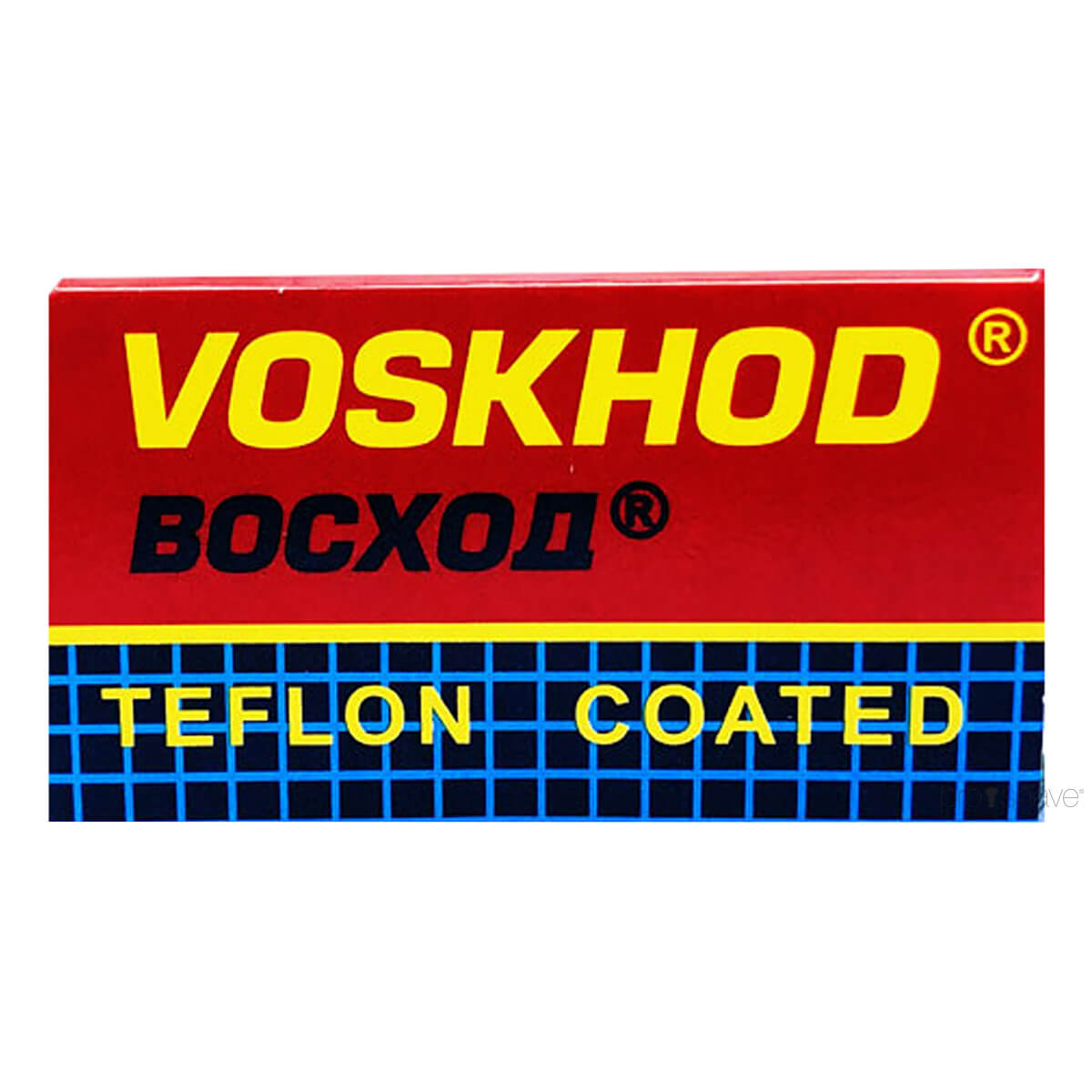 Teflon Coated DE-Barber blades, 2x5 pcs (10 pcs)
