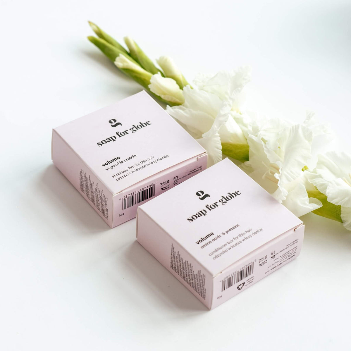 Shampoo Bar, Thin hair - Volume, 80 g.