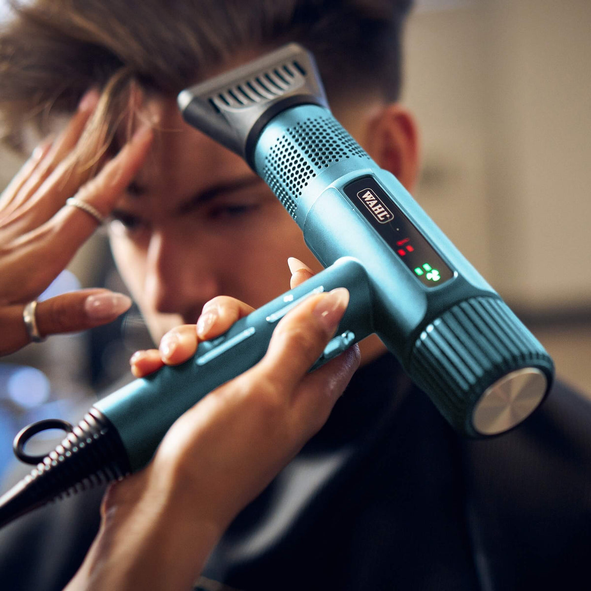 Vanquish Hair Dryer, 1600W, Cool Blue