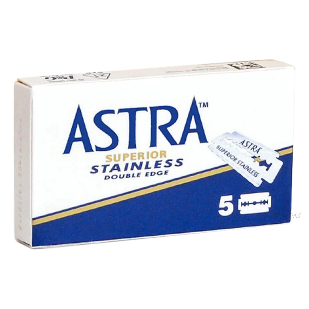 Superior Stainless Blue DE razor blades, 2x5 pcs (10 pcs)