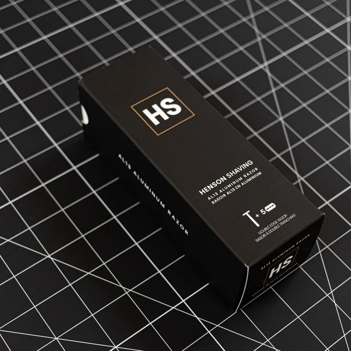 AL13 DE razor, Jet Black - MILD