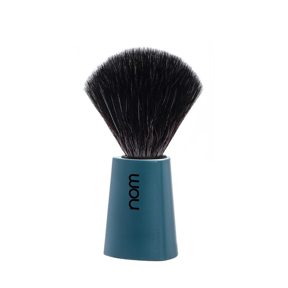 Shaving Brush, CARL, Black Fibre, Petrol