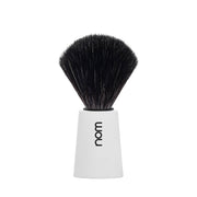 Shaving Brush, CARL, Black Fibre, White