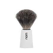 Shaving Brush, CARL, Pure Badger, White