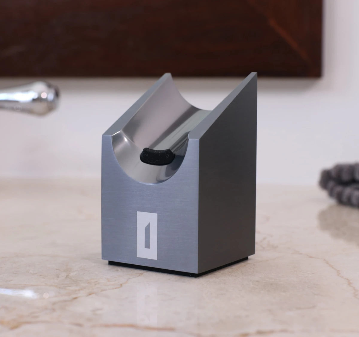 Shaving Brush Holder, Space Gray