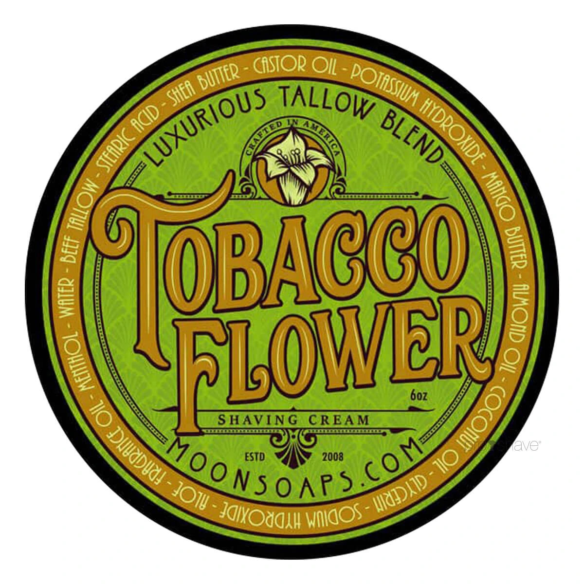 Shaving cream, Tobacco Flower, 170 gr.