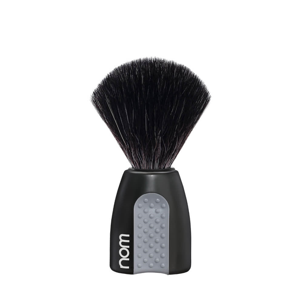 Shaving Brush, ERIK, Black Fibre, Black