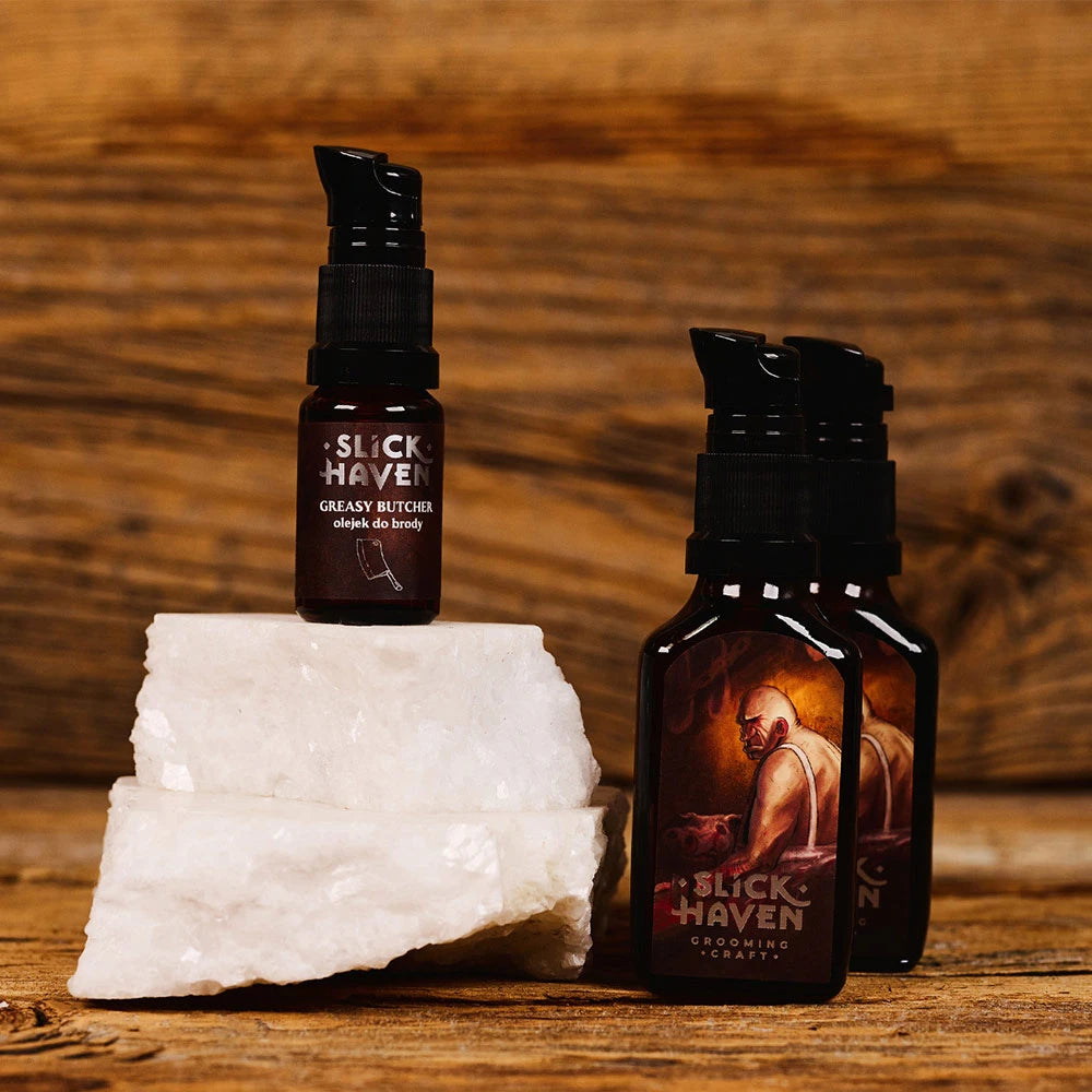 Beard oil, Greasy Butcher, 10 ml.