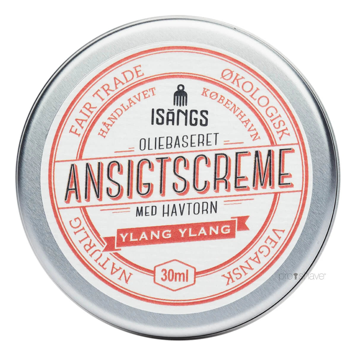 Face Cream with Sea Buckthorn, Ylang Ylang, 30 ml.