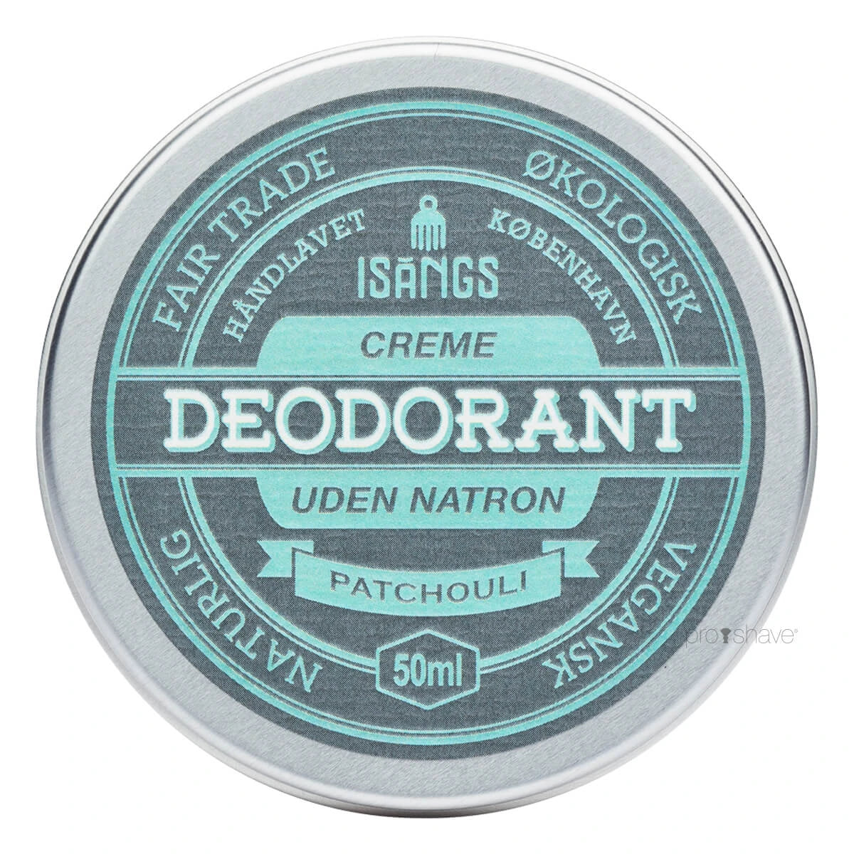 Cream Deodorant without baking soda, Patchouli, 50 ml.