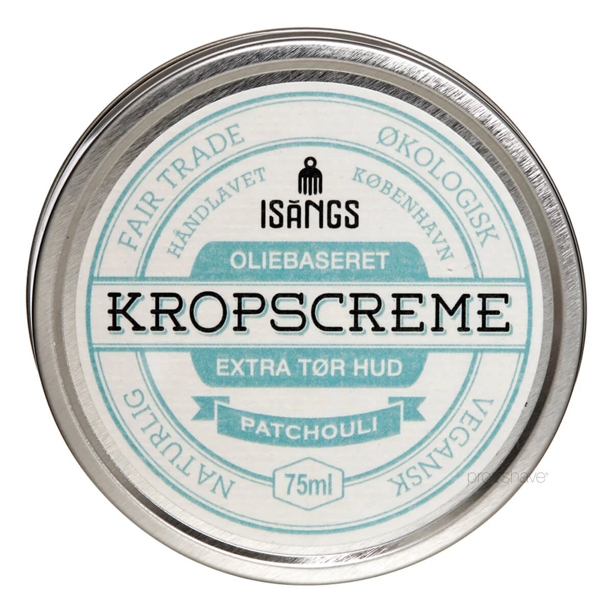 Body Cream for Extra Dry Skin, Patchouli, 75 ml.