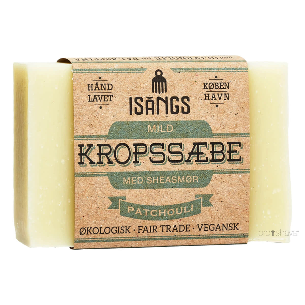 Mild Body Soap with Shea Butter, Patchouli, 90 gr.