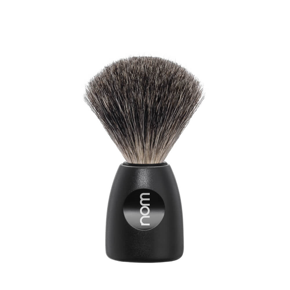 Shaving Brush, LASSE, Pure Badger, Black