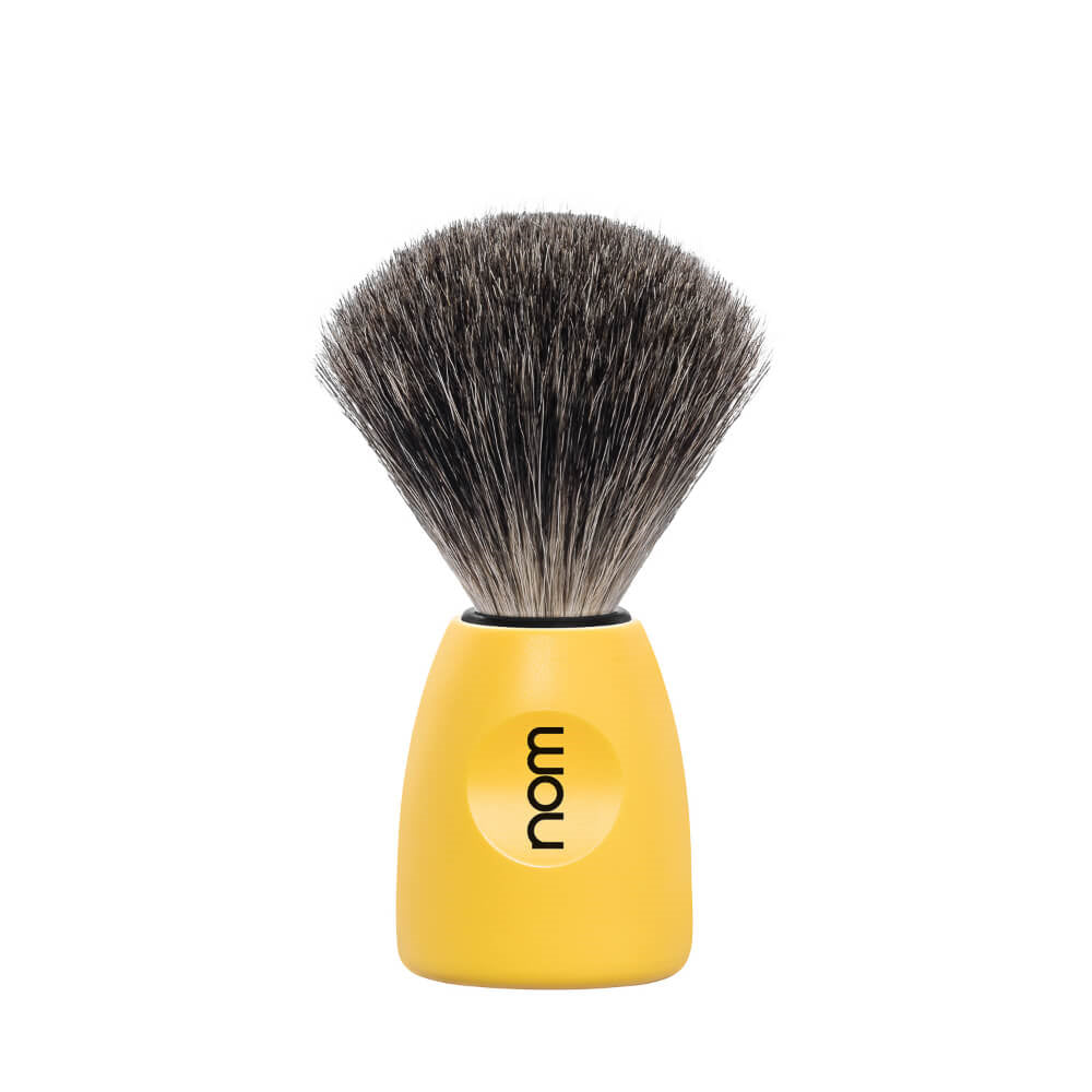 Shaving Brush, LASSE, Pure Badger, Lemon