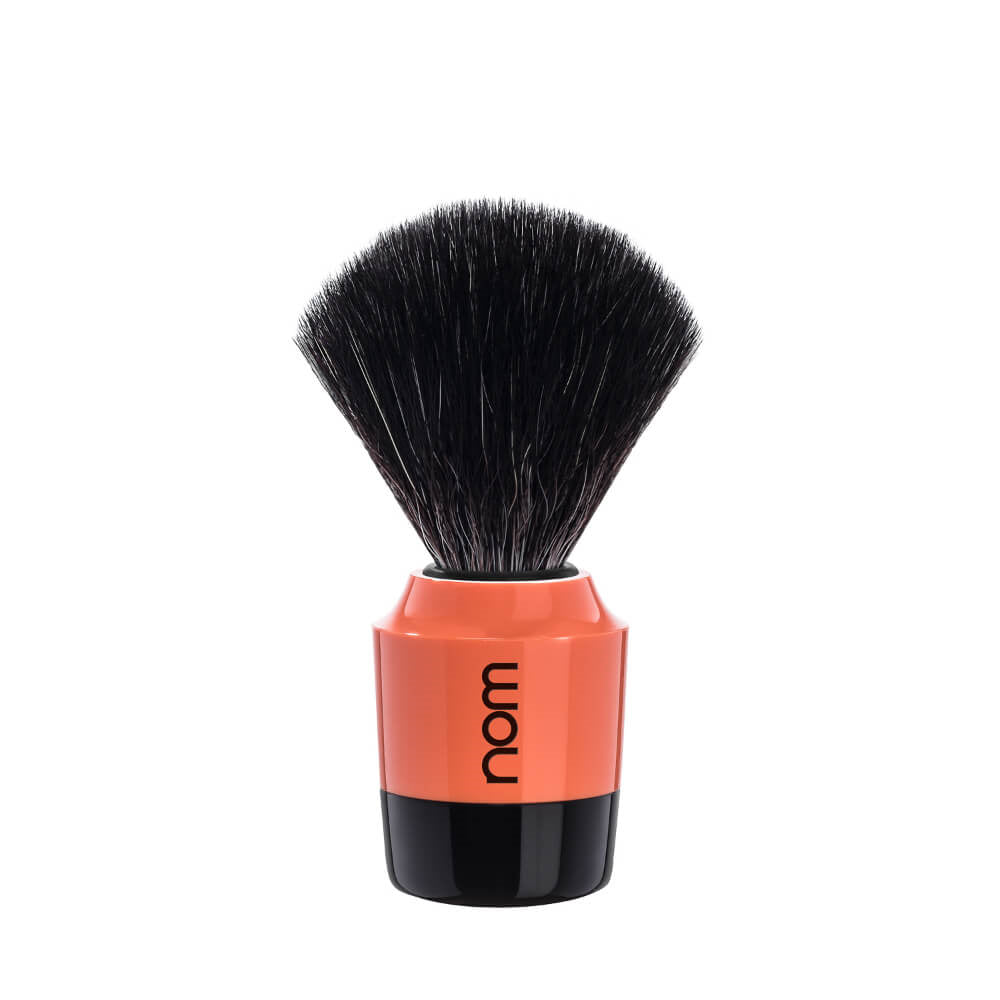 Shaving Brush, MARTEN, Black Fibre, Coral