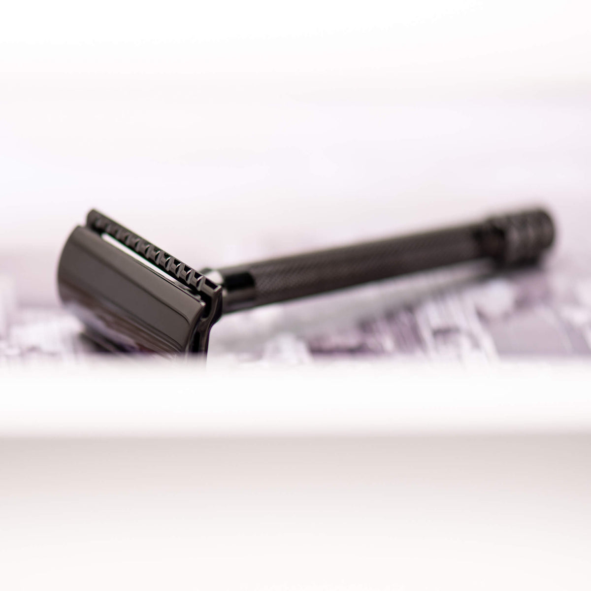 23 DE razor, Long grip, Black