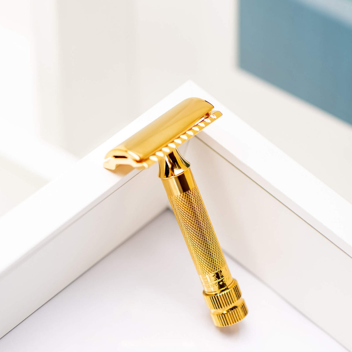 34G DE razor, Gold