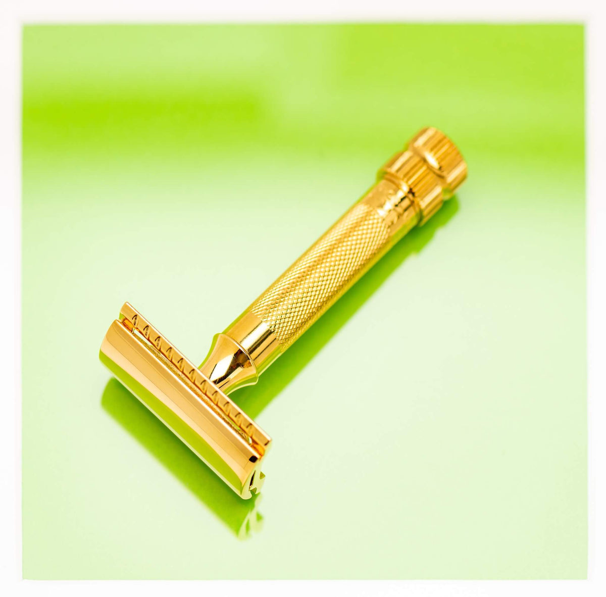 34G DE razor, Gold