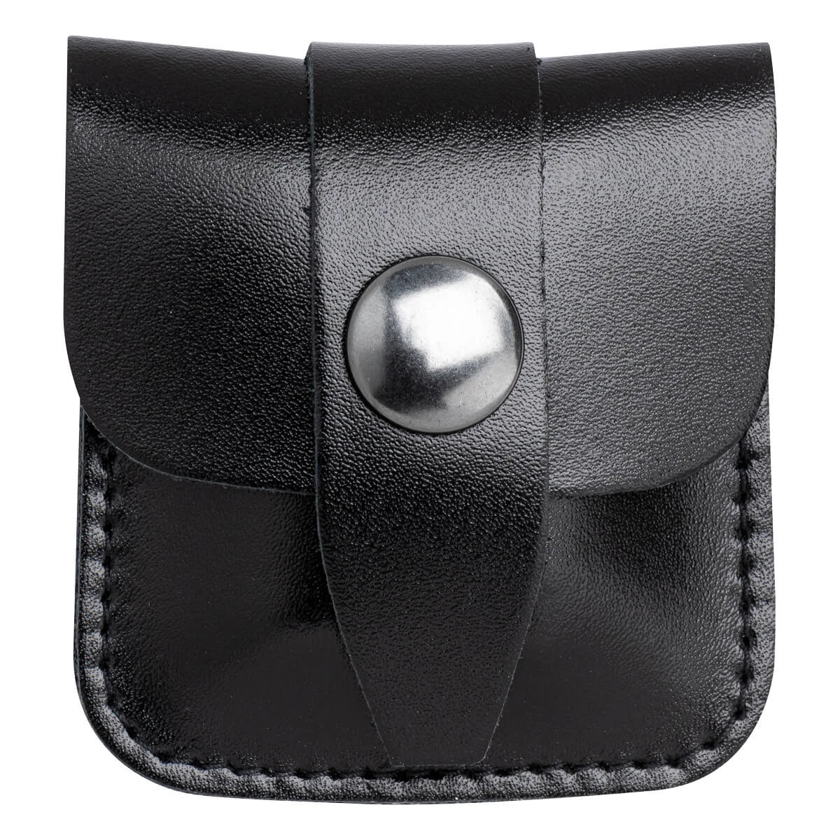 Travel scraper in leather case