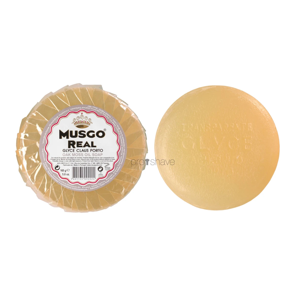 Glycerin facial soap, Oak Moss, 165 gr.