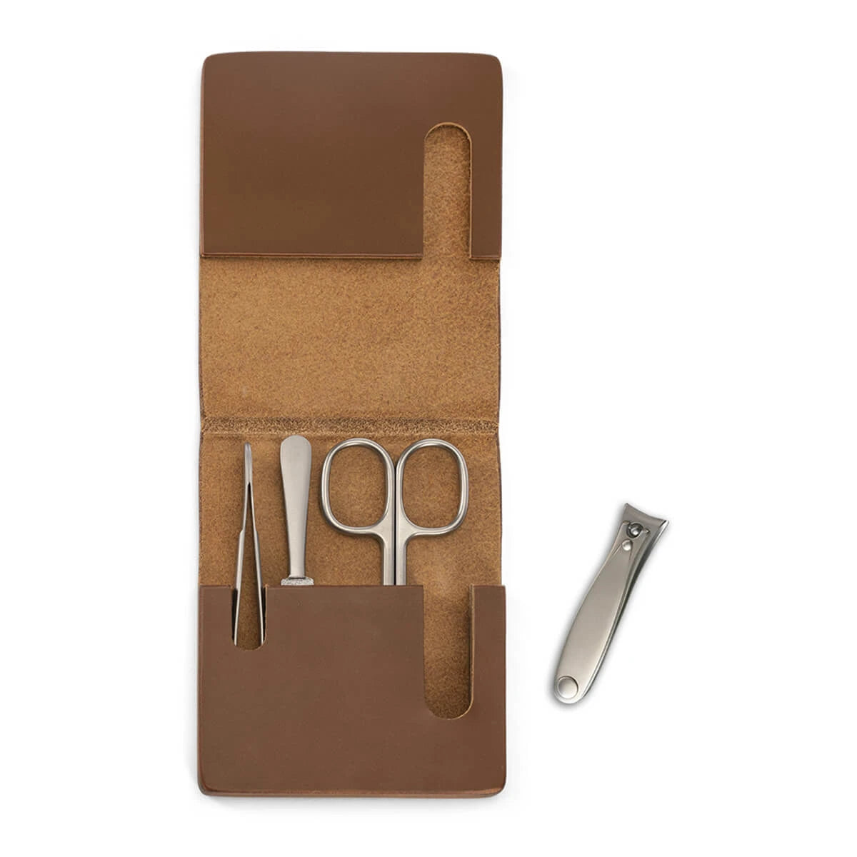 Manicure set, Leather