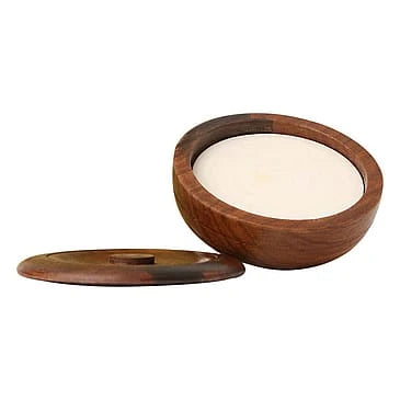 Wooden bowl with Shaving Soap, Sandalwood, 100 gr.
