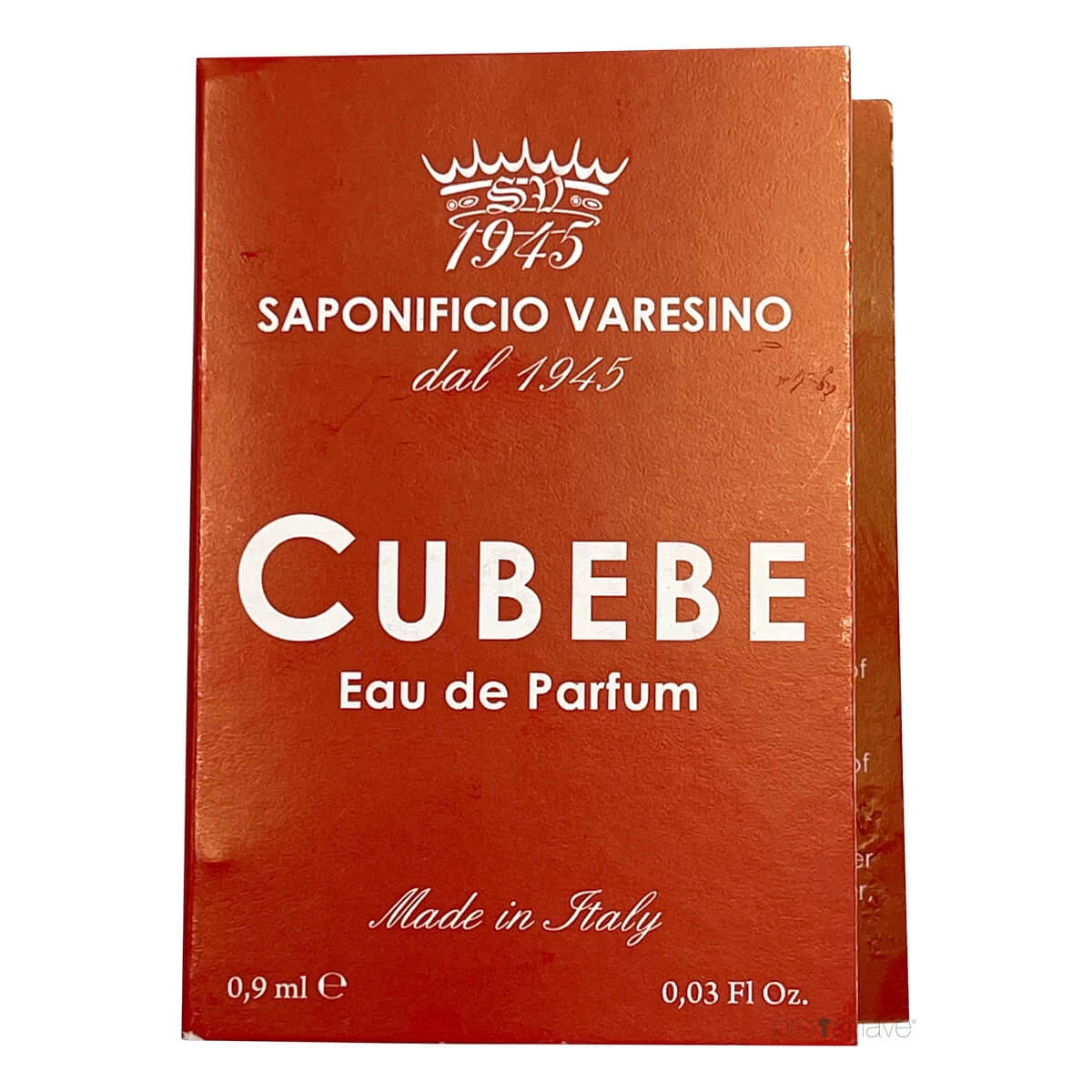 Eau de Parfum, Cubebe, Sample, 0.9 ml.