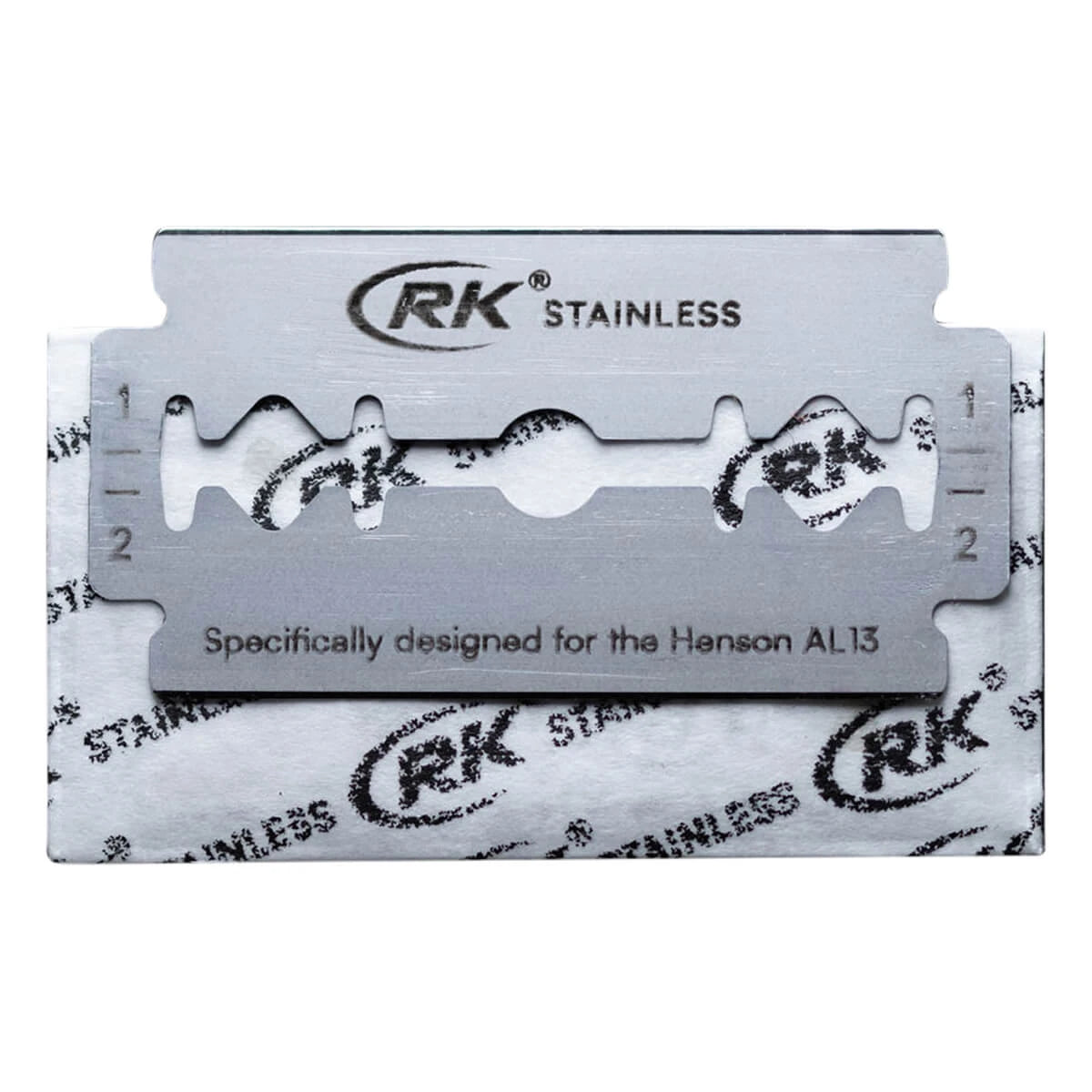 RK Shaving Stainless DE razor blades, 1 bar, 20x5 pcs (100 pcs)