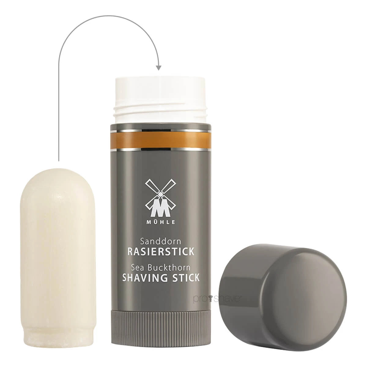 Shaving soap, Shavestick REFILL, Sea buckthorn, 37 gr.